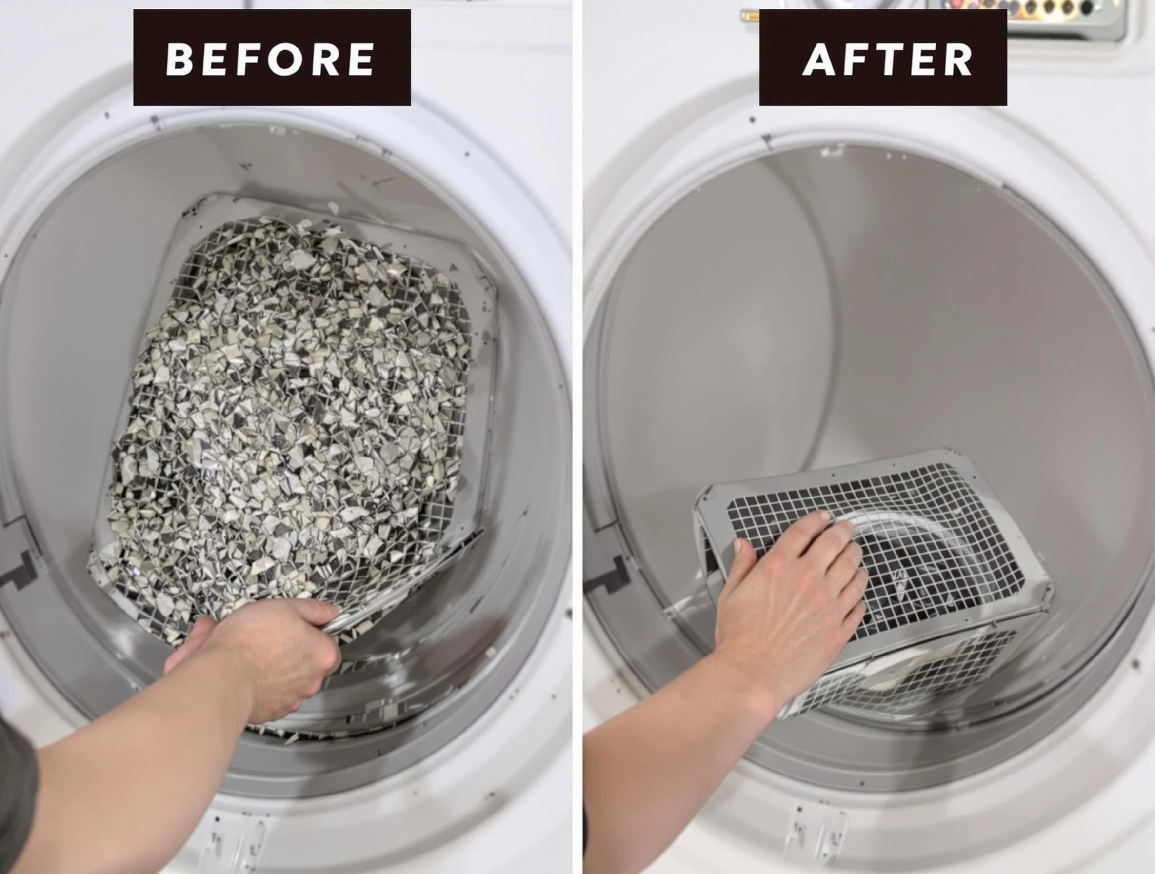 Professional lint trap cleaning by Fruit Heights Dryer Vent Cleaning in Fruit Heights