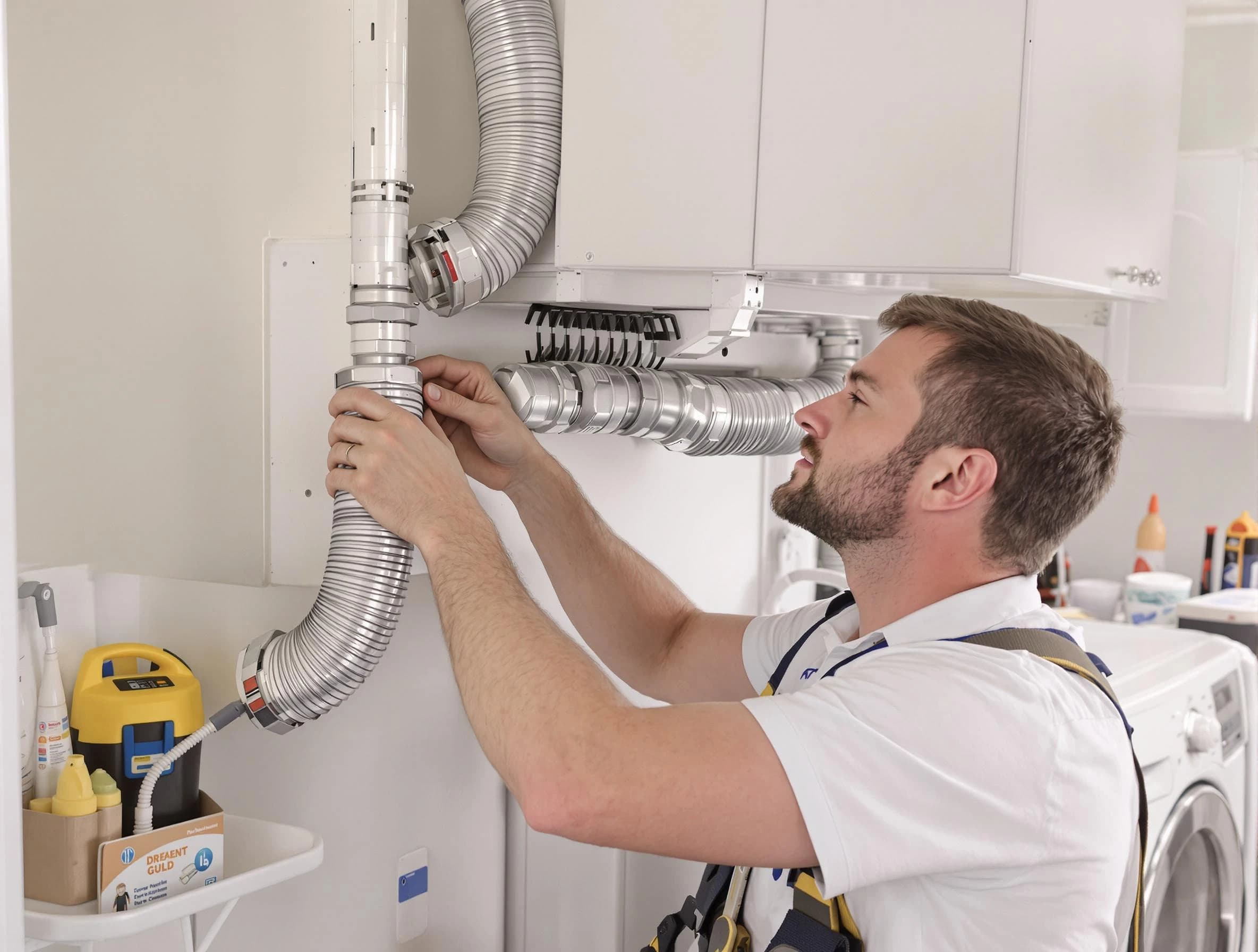 Professional dryer vent repair and installation by Fruit Heights Dryer Vent Cleaning in Fruit Heights