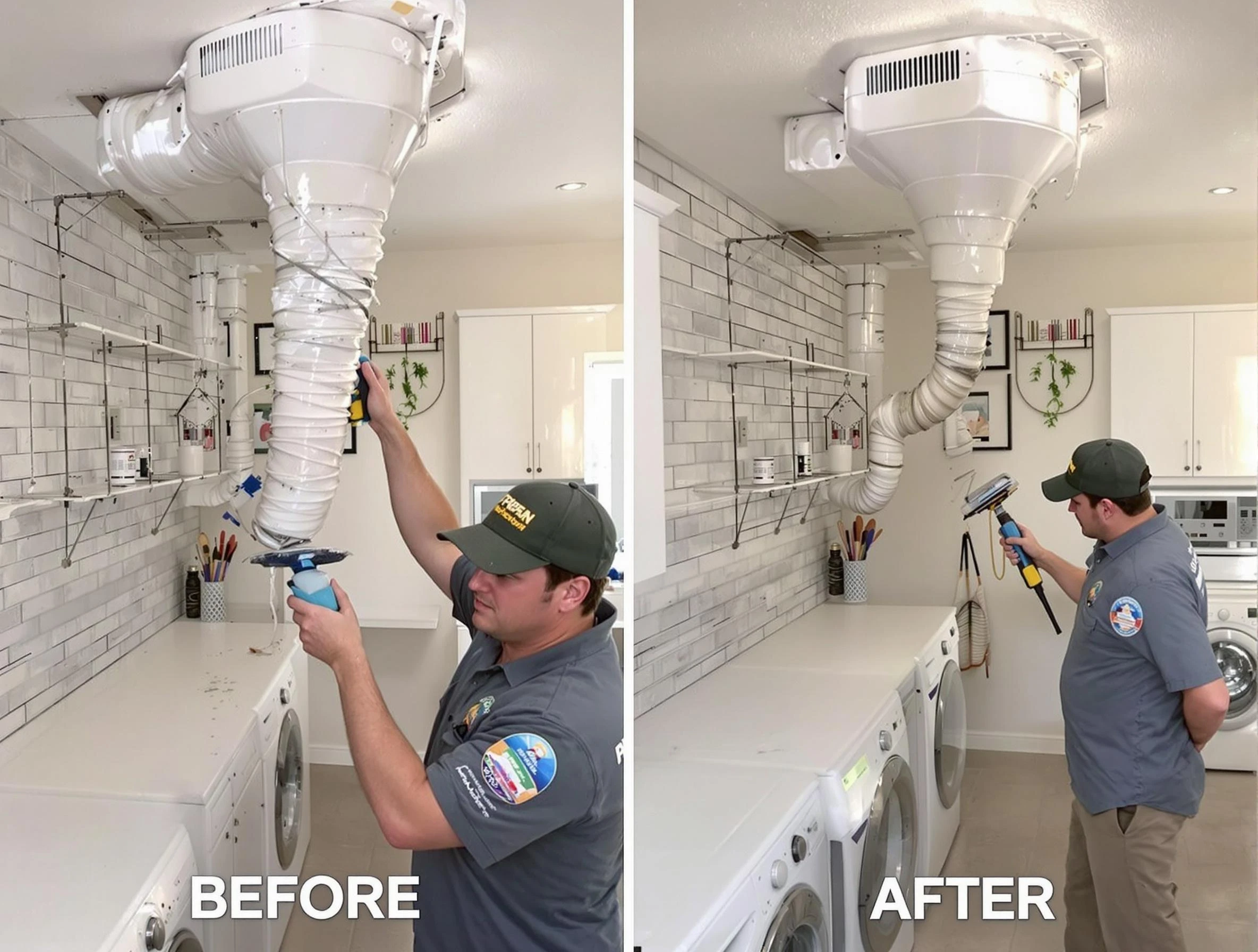 Professional dryer exhaust vent cleaning by Fruit Heights Dryer Vent Cleaning in Fruit Heights