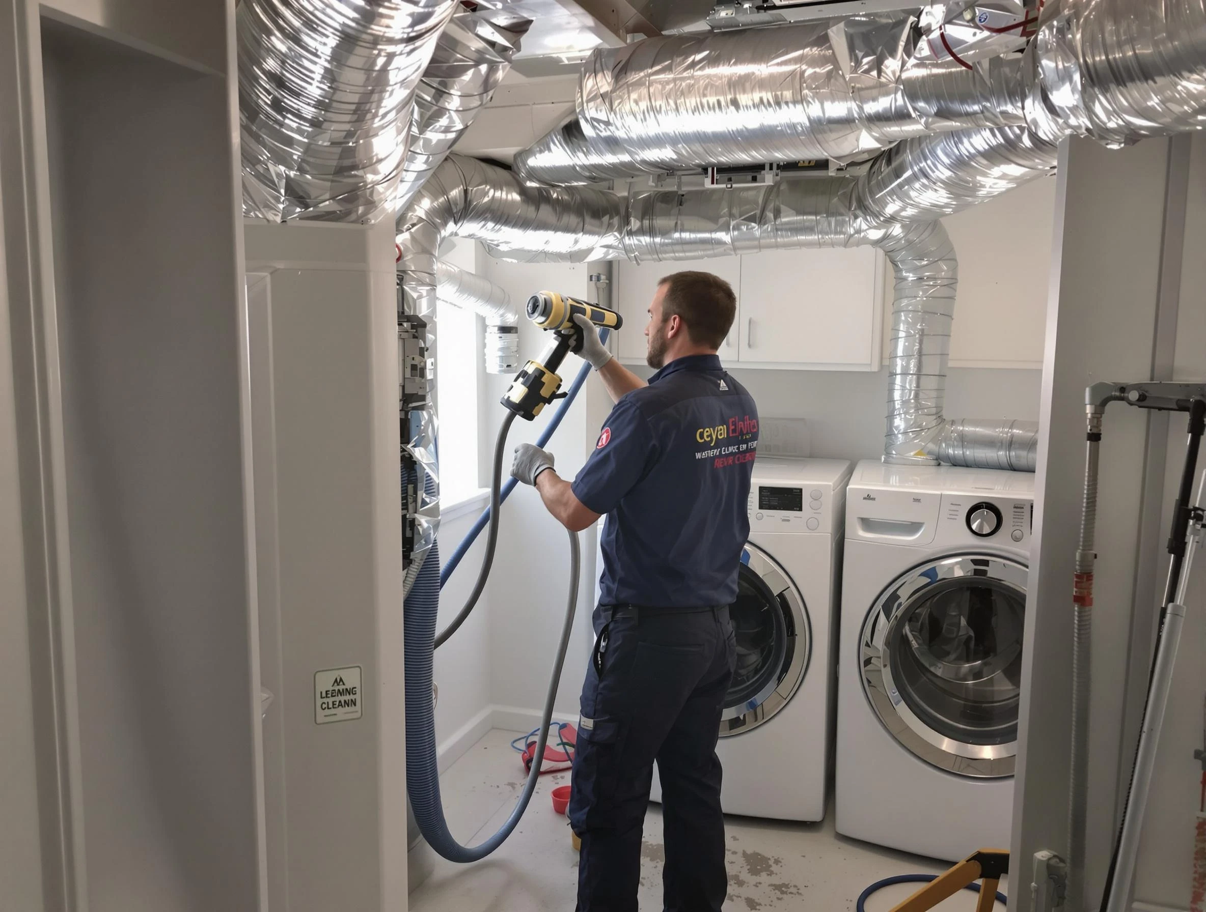 Fruit Heights Dryer Vent Cleaning specialist using advanced equipment for thorough duct cleaning in Fruit Heights